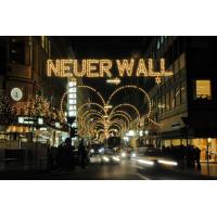2079_0078 Hamburger City - Weihnachtslichter im Neuen Wall - Weihnachtdecoration. | 